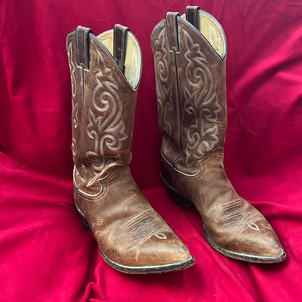 Vintage Justin Bay Apache Western Boots